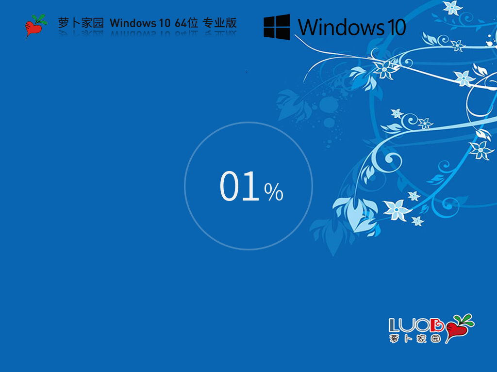 【萝卜家园】Windows10 64位 专业版系统