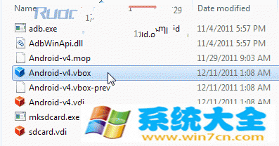 Win7等系统里跑起Android4.0
