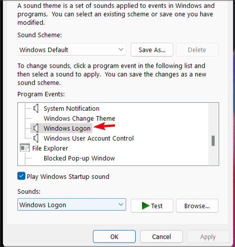 Win11开机声音如何关闭?Win11开机声音开启、关闭设置