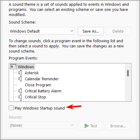 Win11开机声音如何关闭?Win11开机声音开启、关闭设置