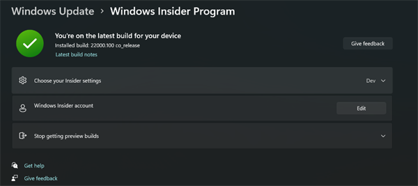 Win11怎么从Dev开发版切换到Beta渠道?Dev开发版切换到Beta渠道方法