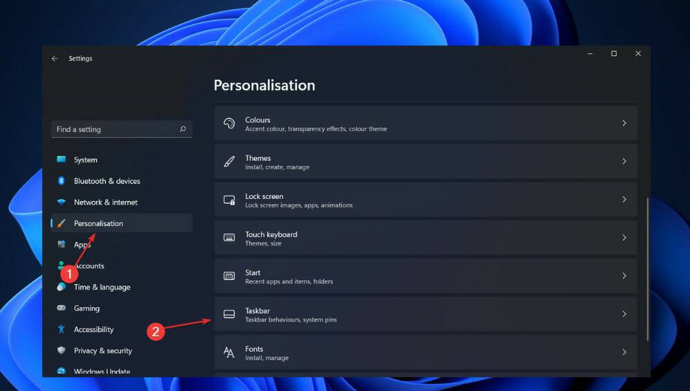 Win11如何重置任务栏设置?