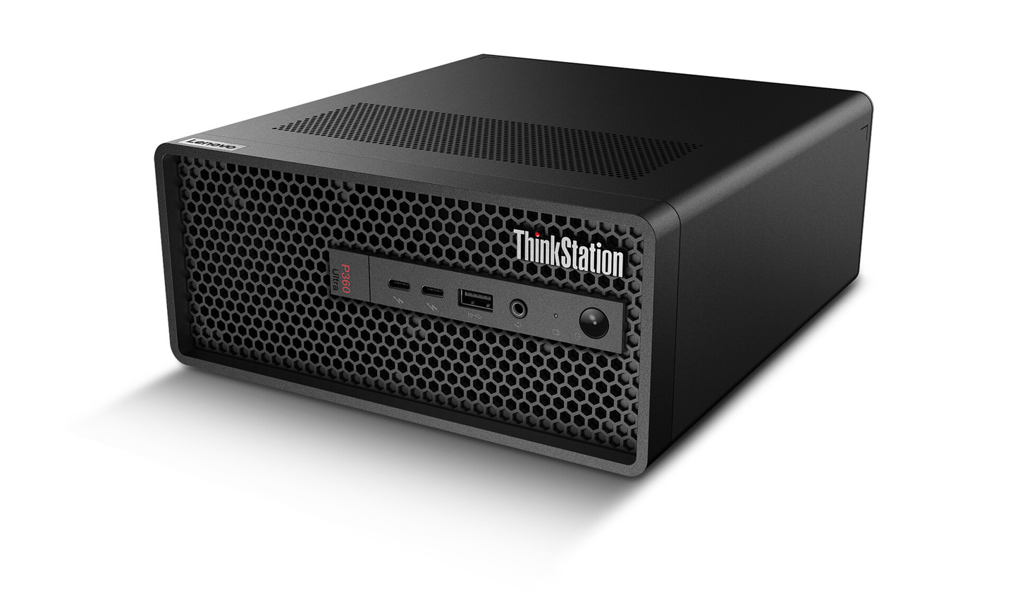 联想 ThinkStation P360 Ultra 小型工作站海外上市:3.9L 体积,12 代酷睿 + 独显