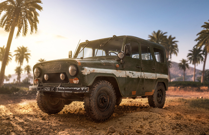 《绝地求生》推出经典吉普车合金车模,售价 498 元