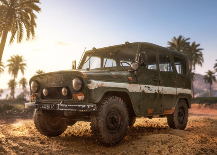 《绝地求生》推出经典吉普车合金车模,售价 498 元