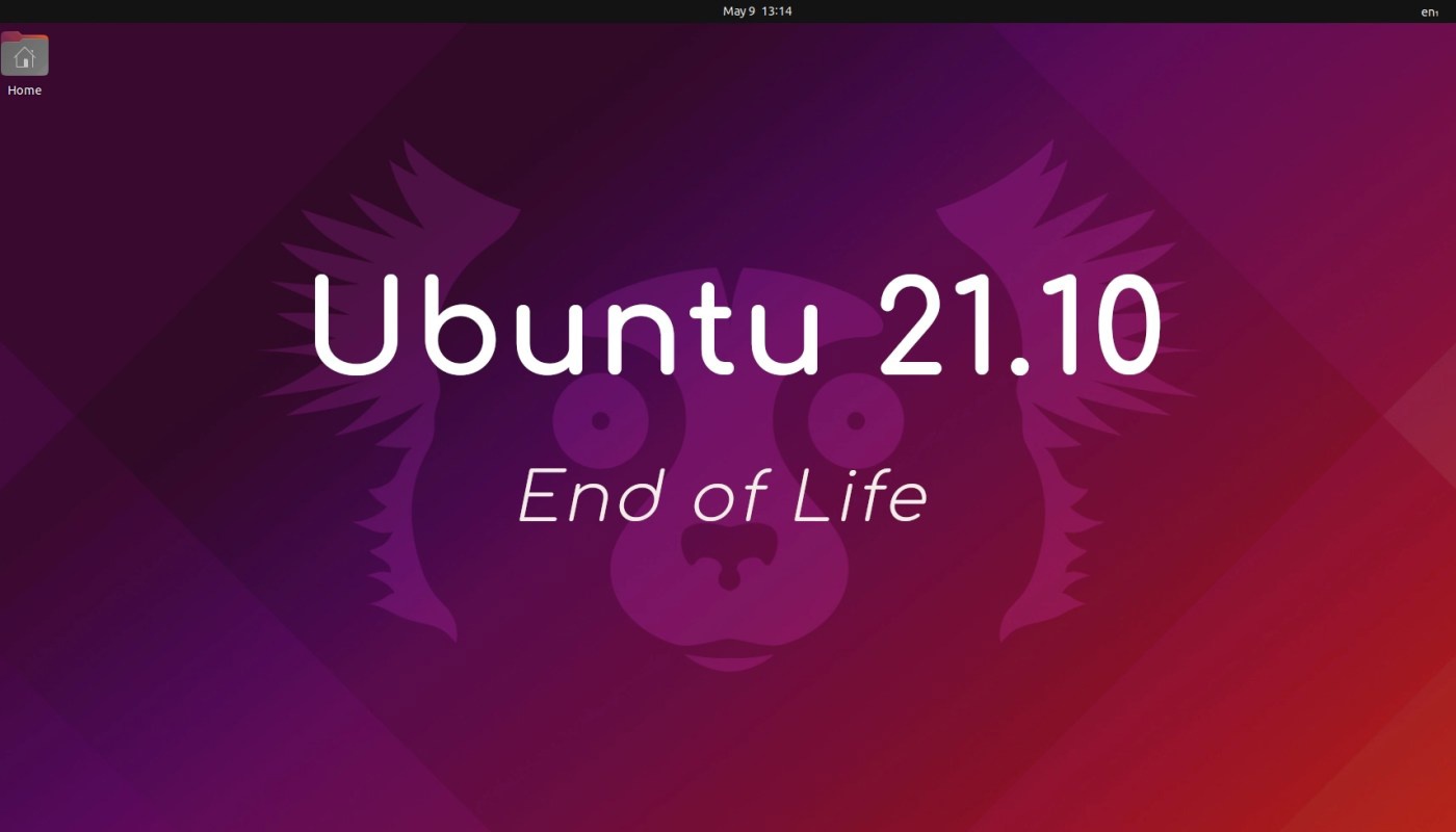 Ubuntu 21.10 已停止支持，Canonical 推荐用户升至 Ubuntu 22.04 LTS