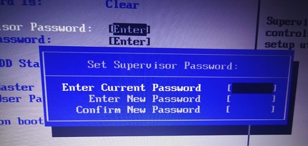 win7系统bios密码修改_win7系统bios密码更改教学