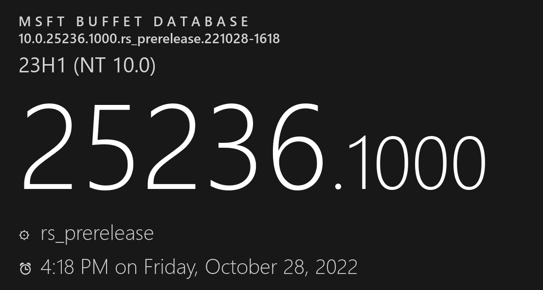Win11 25236.1000更新补丁包 官方版