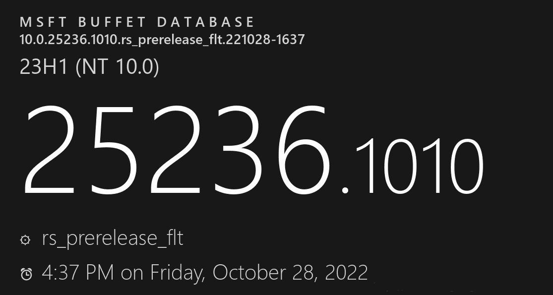 Win11 25236.1010累积更新补丁 官方版