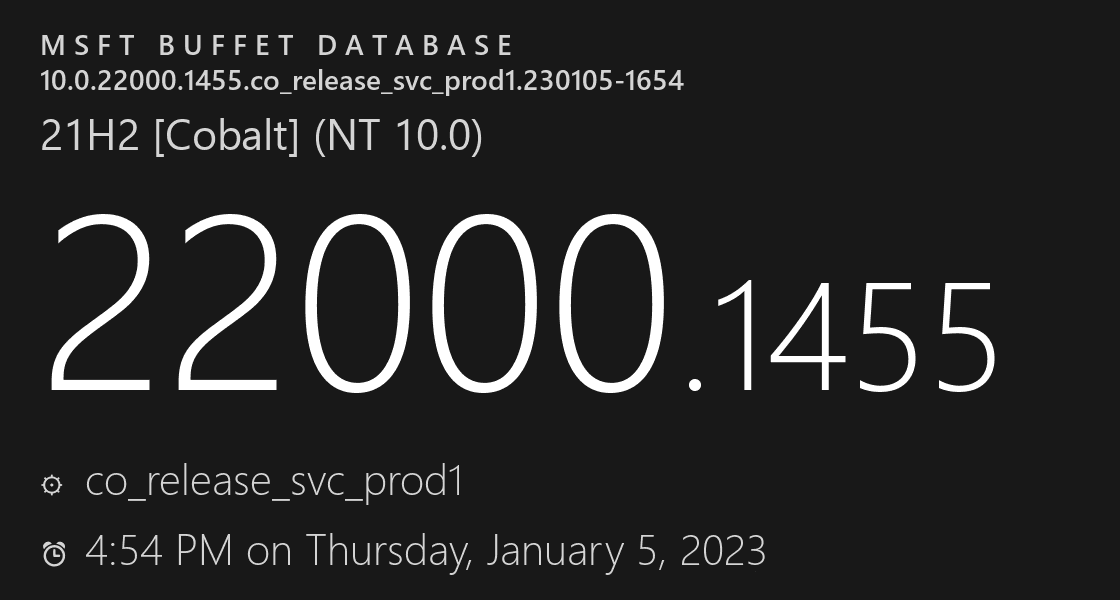 Win11 KB5022287更新补丁包 官方版