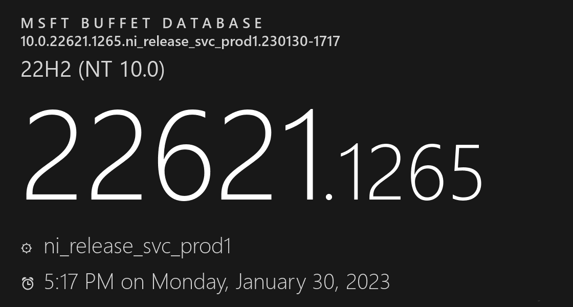 Windows11发布星期三最新补丁KB5022845!(2月15日)