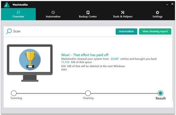 WashAndGo(垃圾文件清理工具) V23.27.08 官方版