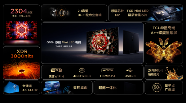 TCL又发新品了?旗舰Mini LED电视Q10H发布