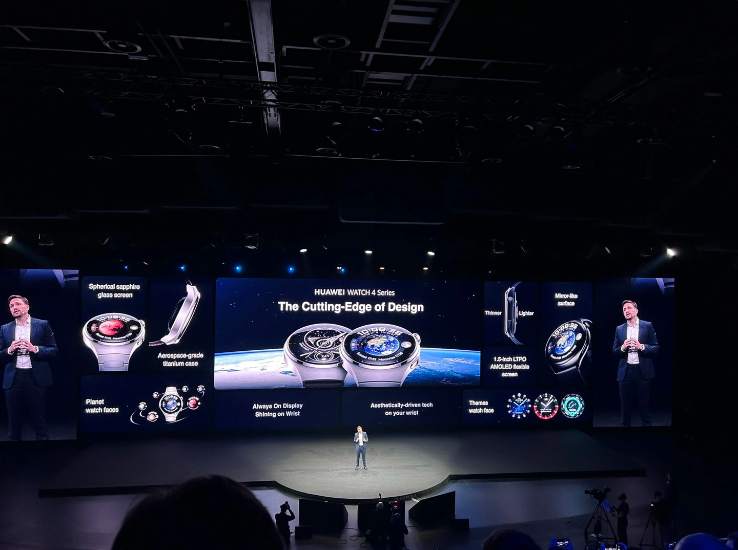 华为Watch 4 Pro轻巧便携,成为时尚佩戴首选