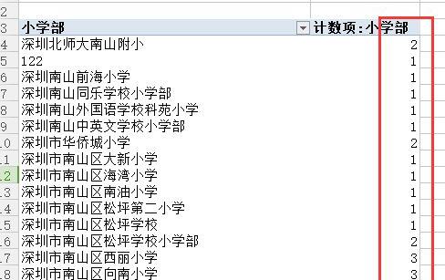 excel怎么设置显示次数并排序?excel统计显示次数并排序操作方法