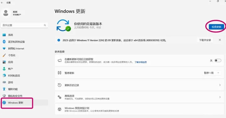 Win11 22H2专业版怎么升级23H2专业版?详细教程