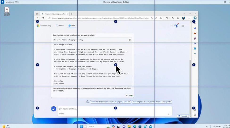 2024开年首更:Win11 Dev 23612 预览版增加了Voice Access 扩展语言