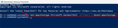 win11打不开windows安全程序怎么办?