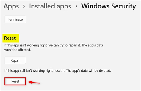 win11打不开windows安全程序怎么办?
