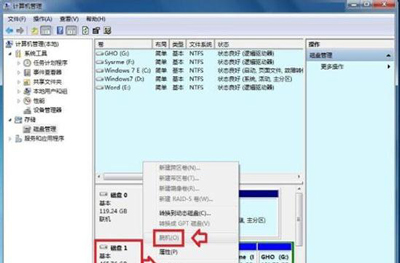 win7磁盘提示处于脱机状态怎么解决?
