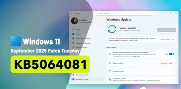 微软 Win11 24H2 RP 26100.5067(KB5064081)补丁最新推送！