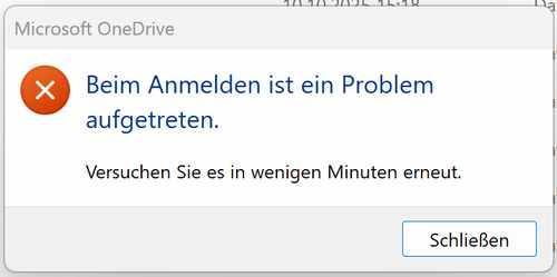 Win11 25H2 BUG：含特殊字符用户名，无法登录 OneDrive
