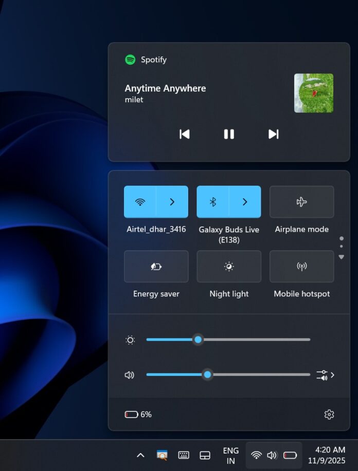 微软扩大 Win11 彩色电池图标推送,电量状态一目了然