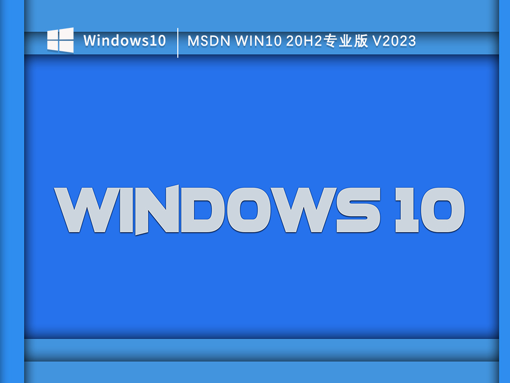 msdn Win10 20h2专业版